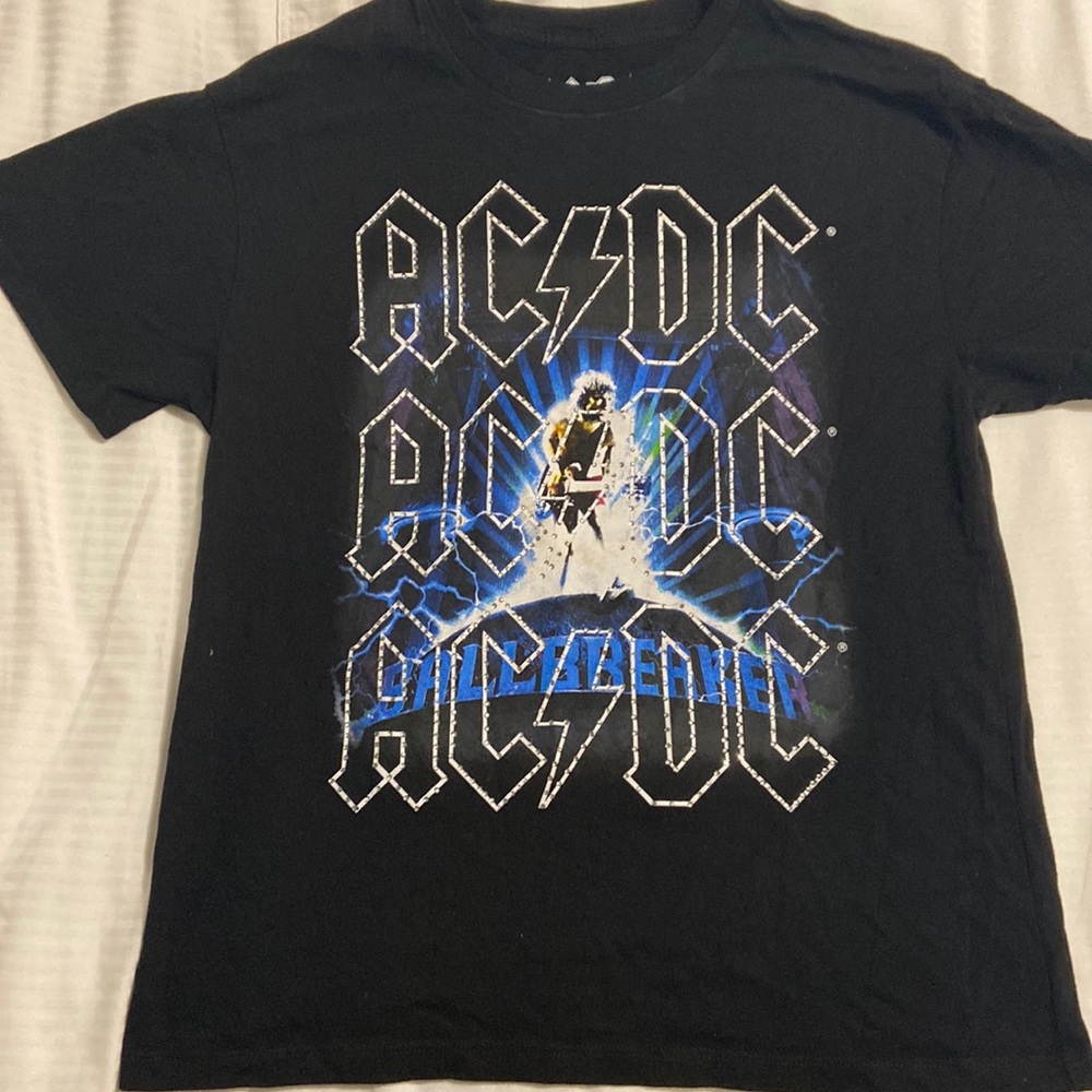AC/DC Rhinestone Band T-shirt